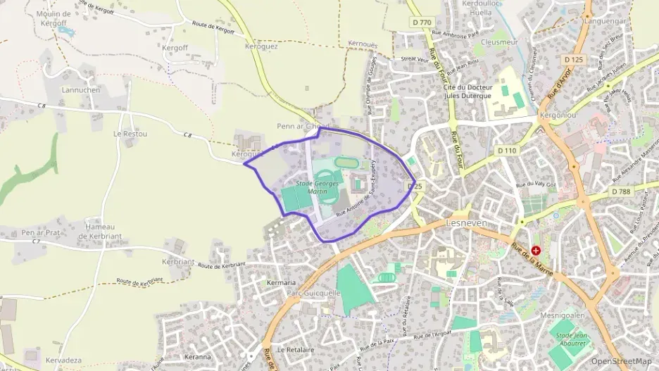 Maison 128 m² trois pièces à vendre à Lesneven Maison 128 m² trois pièces à vendre à Lesneven