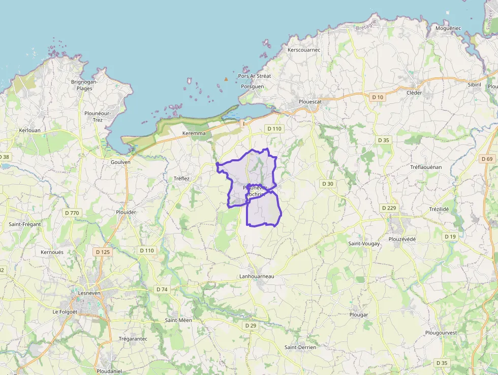 Maison 106 m² 5 pièces à vendre à Plounévez-Lochrist