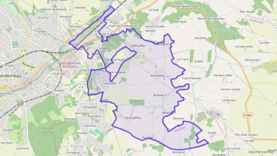 Maison 117 m² cinq pièces à vendre à Pencran Maison 117 m² cinq pièces à vendre à Pencran