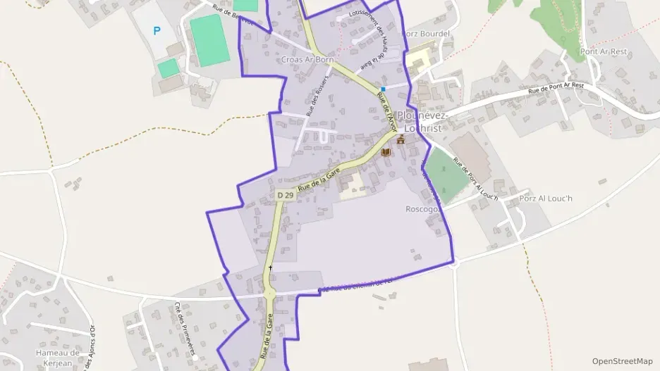 Maison 66 m² trois pièces à vendre à Plounévez-Lochrist