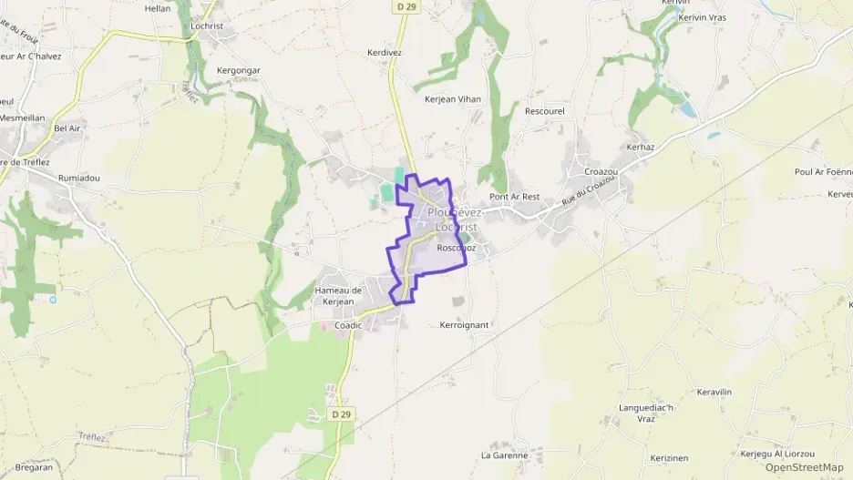 Maison 66 m² trois pièces à vendre à Plounévez-Lochrist