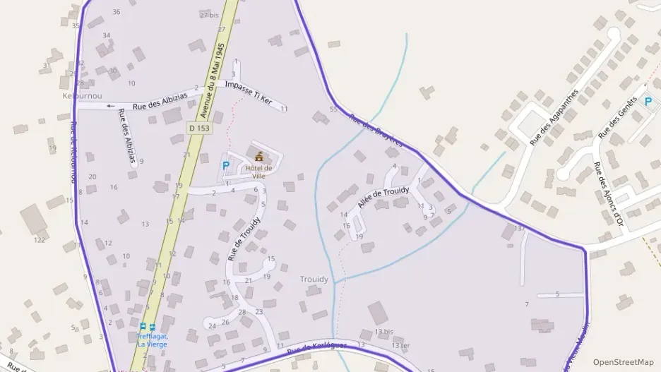 Maison 85 m² trois pièces à vendre à Treffiagat Maison 85 m² trois pièces à vendre à Treffiagat