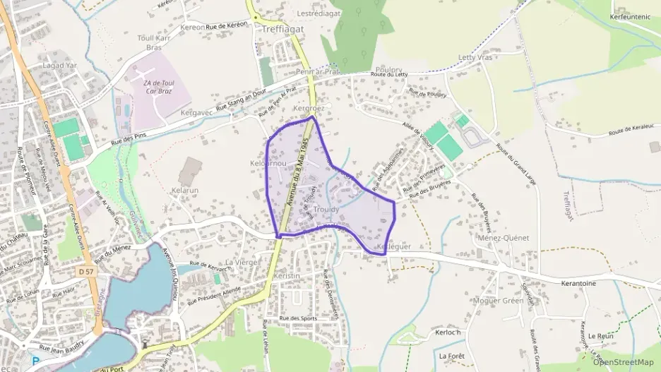 Maison 85 m² trois pièces à vendre à Treffiagat Maison 85 m² trois pièces à vendre à Treffiagat