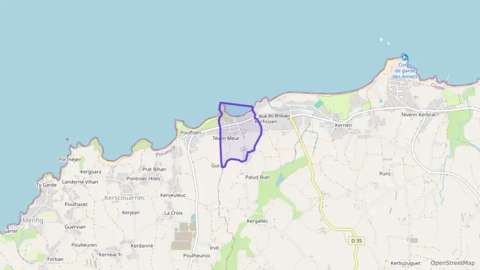 Maison 63 m² trois pièces à vendre à Cléder