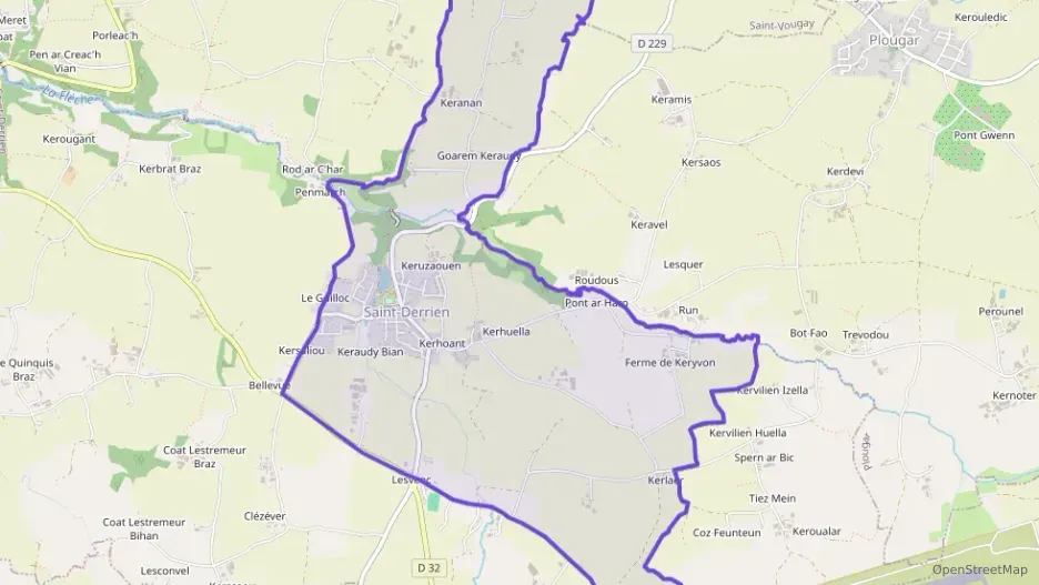 Maison 106 m² six pièces à vendre à Saint-Derrien Maison 106 m² six pièces à vendre à Saint-Derrien