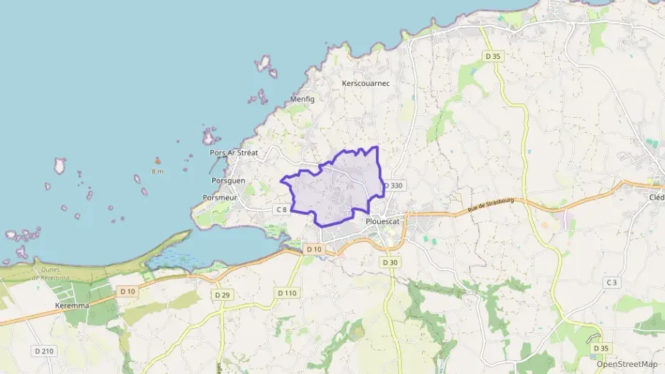 Maison 62 m² trois pièces à vendre à Plouescat Maison 62 m² trois pièces à vendre à Plouescat