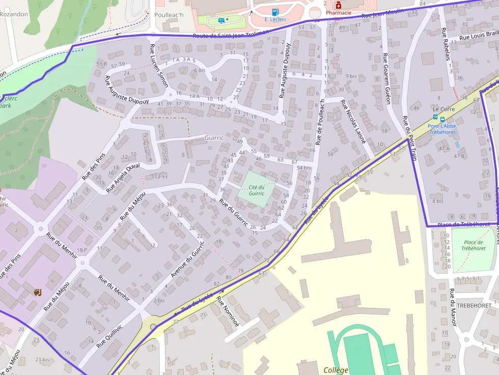 Maison 54 m² trois pièces à vendre à Pont-l`Abbé