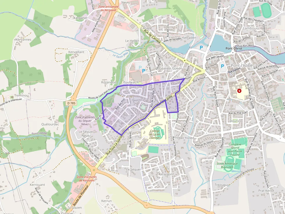 Maison 54 m² trois pièces à vendre à Pont-l`Abbé