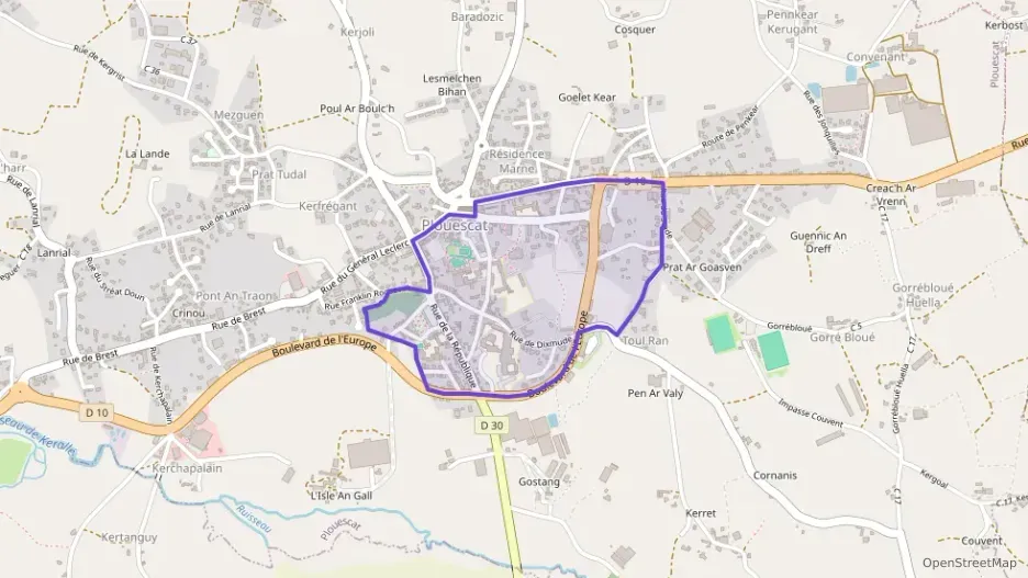 Maison 66 m² trois pièces à vendre à Plouescat Maison 66 m² trois pièces à vendre à Plouescat