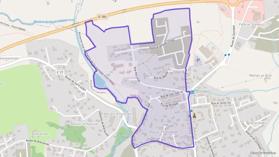 Maison 55 m² trois pièces à vendre à Pont-l`Abbé