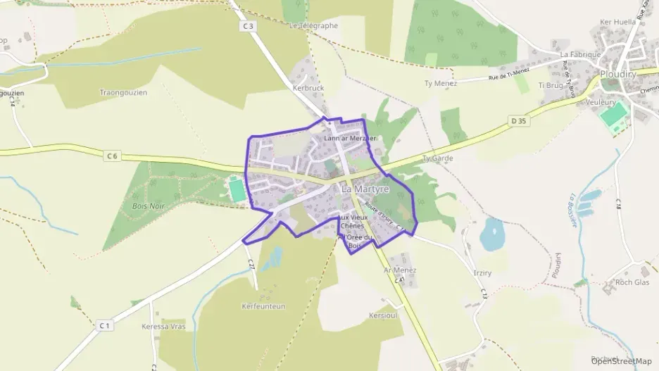 Maison 120 m² sept pièces à vendre à La Martyre