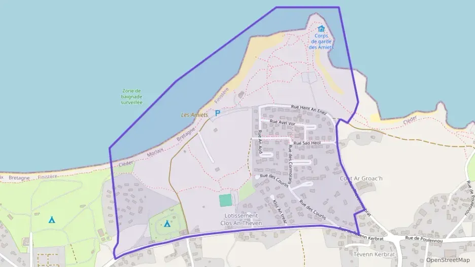 Maison 60 m² trois pièces à vendre à Cléder