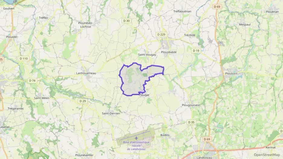 Maison 55 m² trois pièces à vendre à Saint-Vougay Maison 55 m² trois pièces à vendre à Saint-Vougay