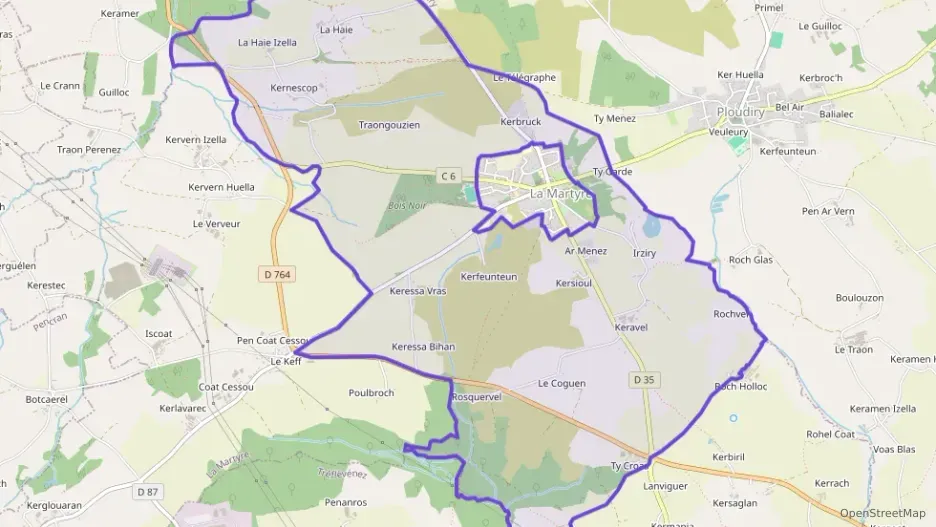 Maison 95 m² quatre pièces à vendre à La Martyre