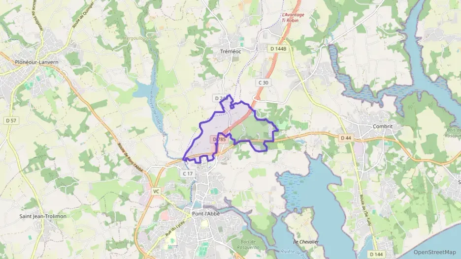 Maison 35 m² deux pieces à vendre à Pont-l`Abbé