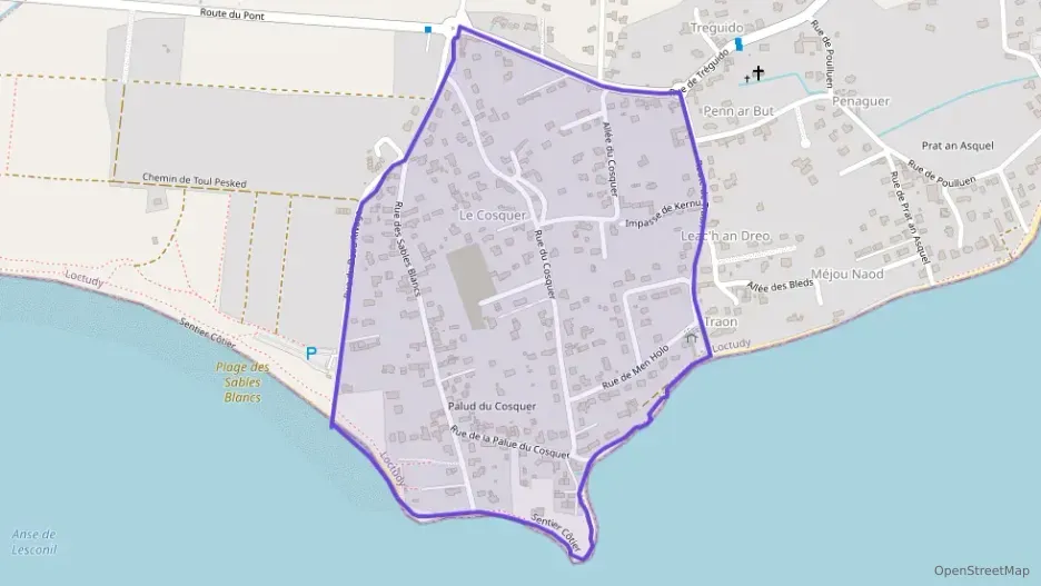 Maison 70 m² quatre pièces à vendre à Loctudy