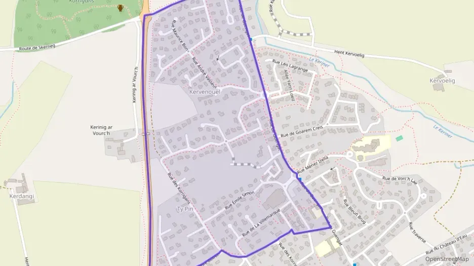 Maison 88 m² quatre pièces à vendre à Pluguffan Maison 88 m² quatre pièces à vendre à Pluguffan