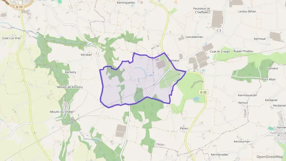 Maison 65 m² trois pièces à vendre à Cléder