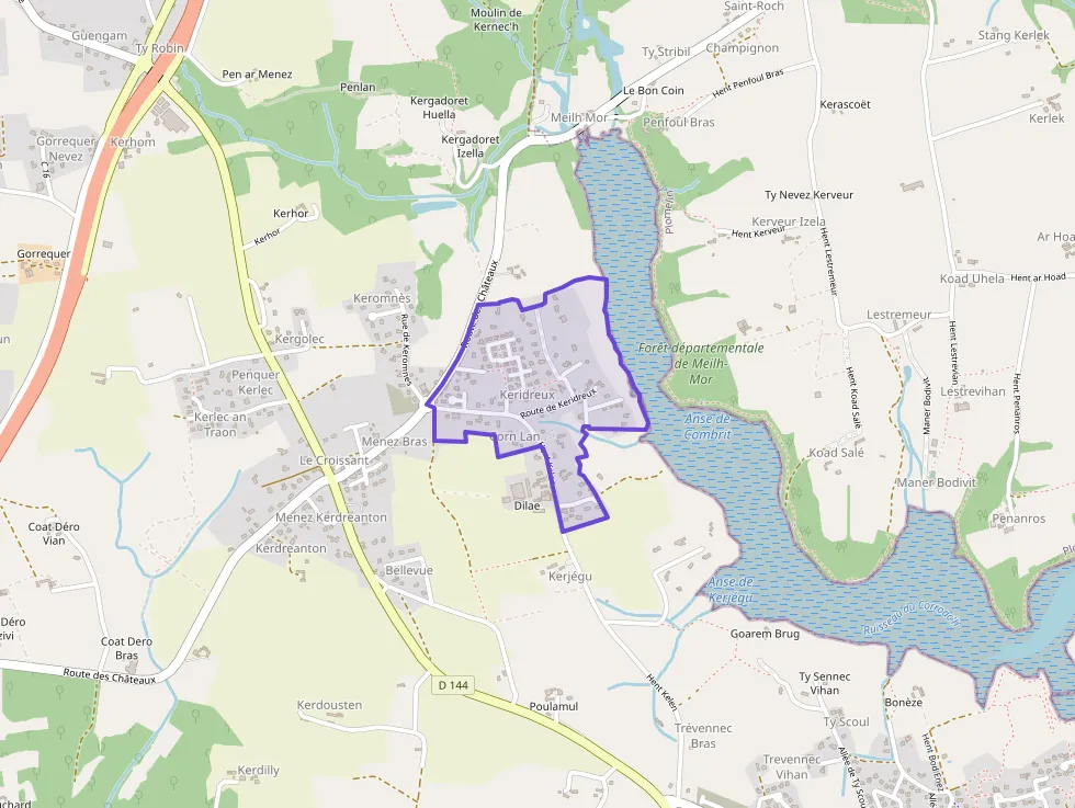 Maison 115 m² quatre pièces à vendre à Combrit