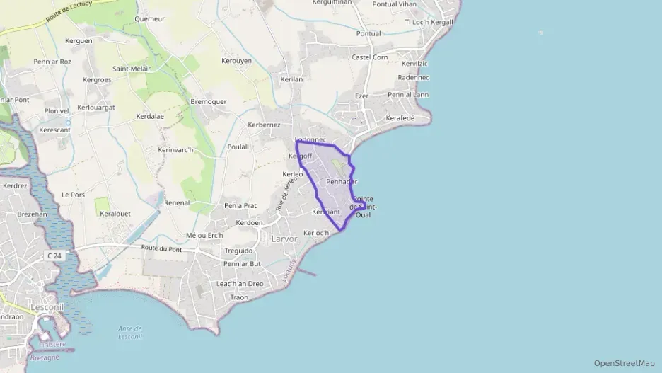 Maison 136 m² cinq pièces à vendre à Loctudy Maison 136 m² cinq pièces à vendre à Loctudy