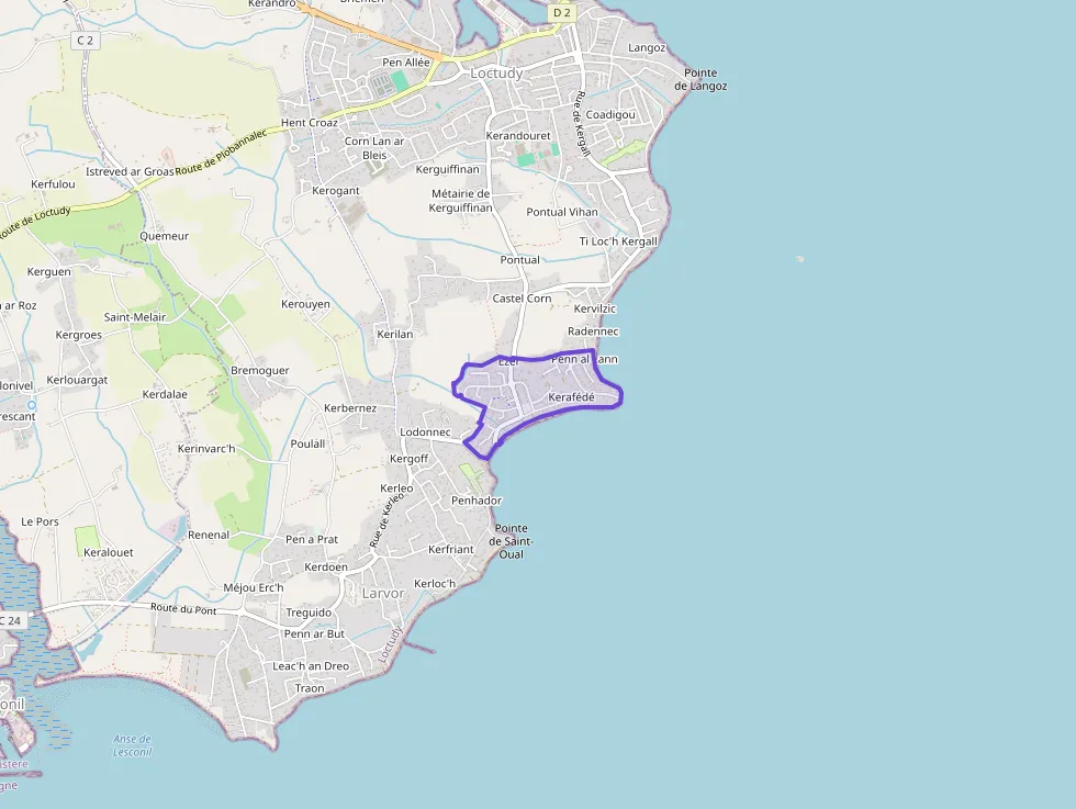 Maison 130 m² quatre pièces à vendre à Loctudy