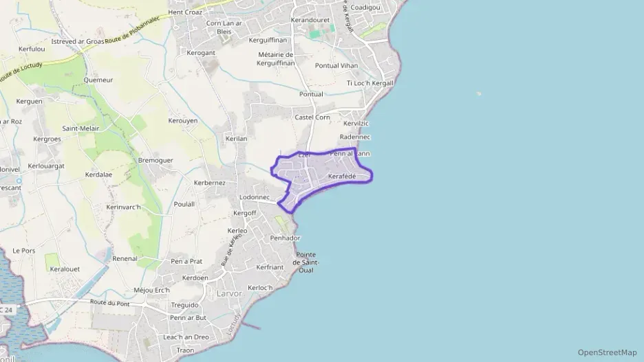 Maison 130 m² quatre pièces à vendre à Loctudy Maison 130 m² quatre pièces à vendre à Loctudy