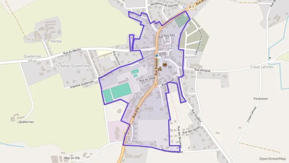 Maison 62 m² quatre pièces à vendre à Cast Maison 62 m² quatre pièces à vendre à Cast