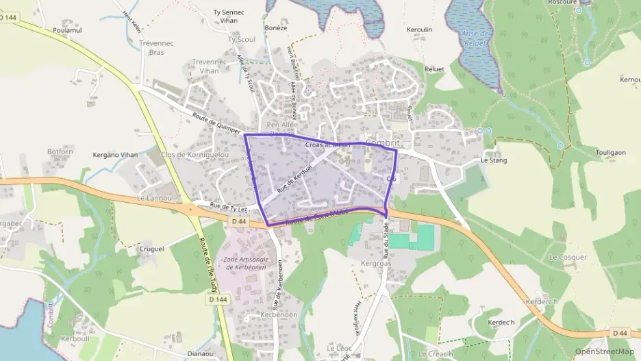 Maison 69 m² quatre pièces à vendre à Combrit Maison 69 m² quatre pièces à vendre à Combrit