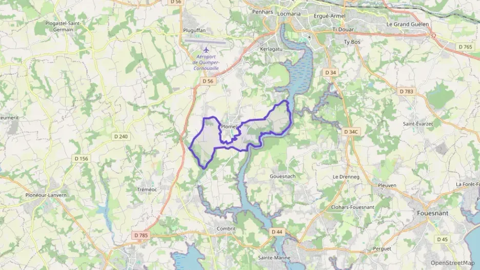 Maison 166 m² six pièces à vendre à Plomelin Maison 166 m² six pièces à vendre à Plomelin