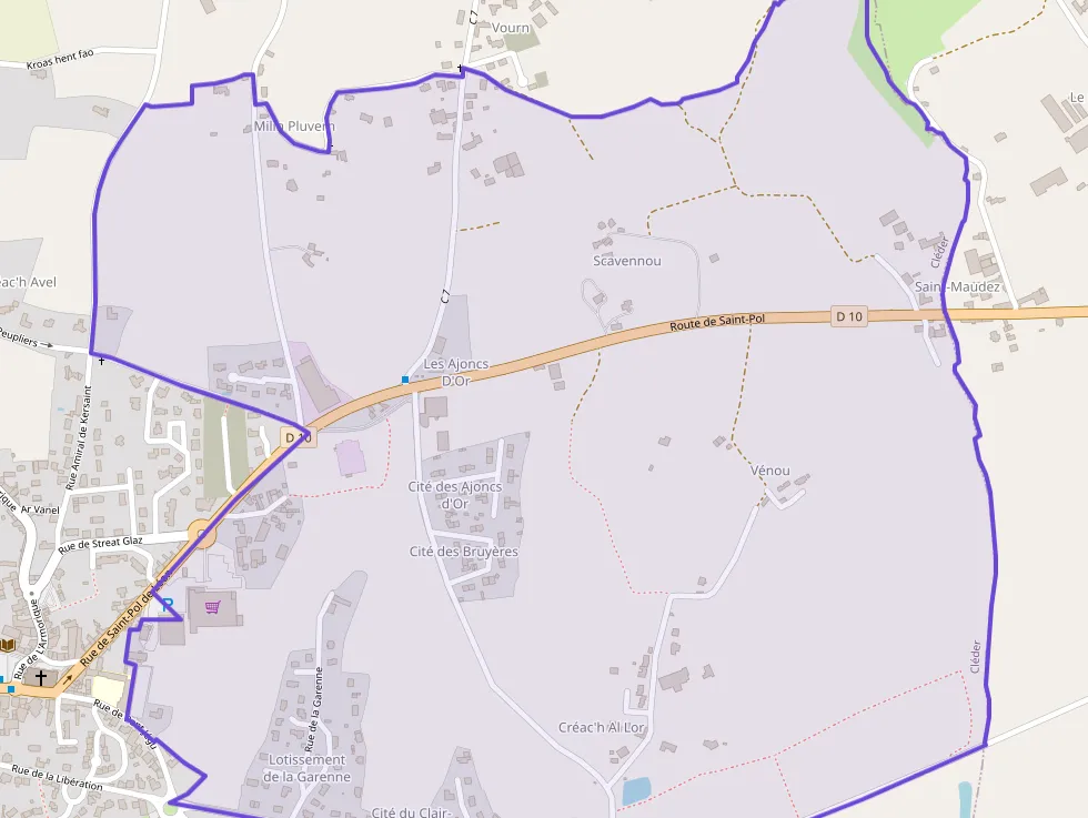 Maison 50 m² trois pièces à vendre à Cléder