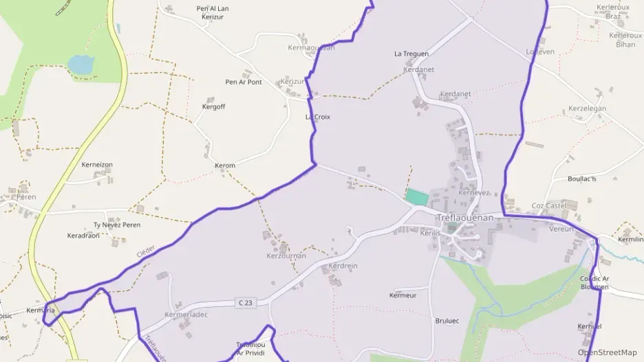 Maison 125 m² cinq pièces à vendre à Tréflaouénan