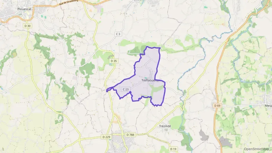 Maison 125 m² cinq pièces à vendre à Tréflaouénan