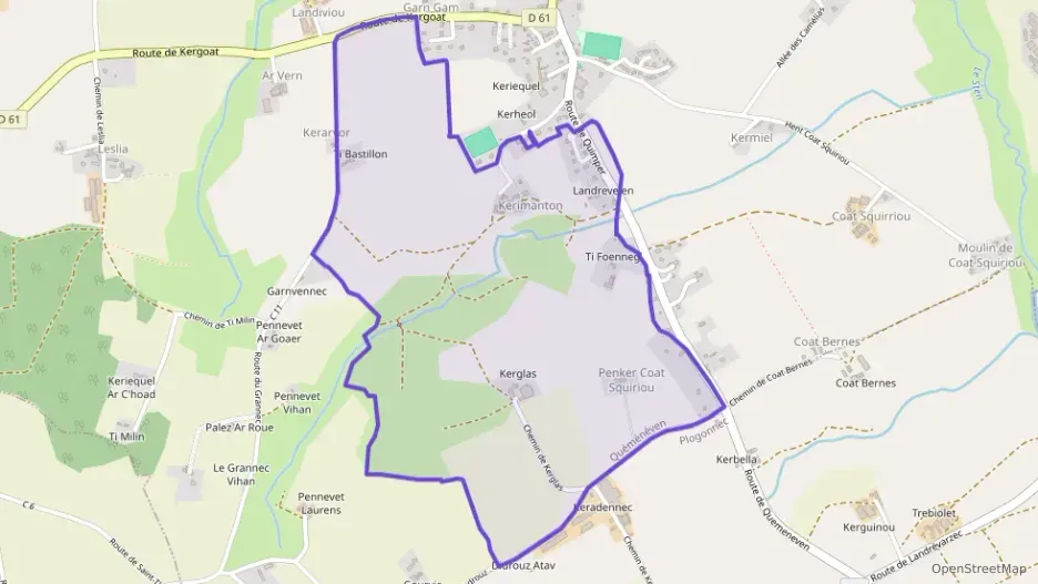 Maison 106 m² cinq pièces à vendre à Quéménéven