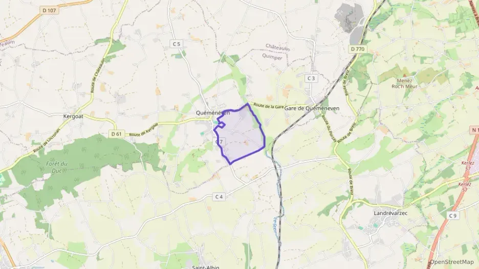 Maison 52 m² trois pièces à vendre à Quéménéven Maison 52 m² trois pièces à vendre à Quéménéven