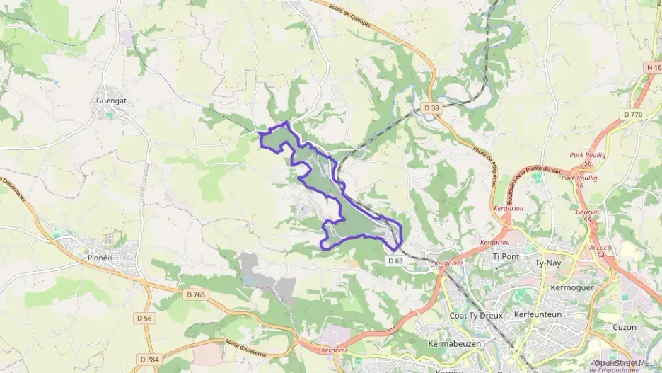 Maison 85 m² quatre pièces à vendre à Guengat