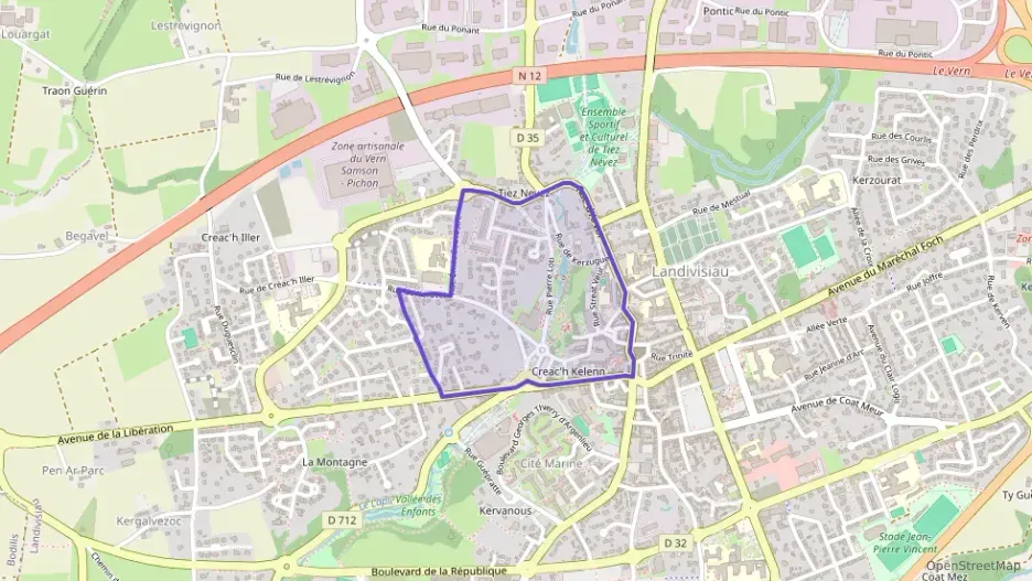 Maison 88 m² cinq pièces à vendre à Landivisiau