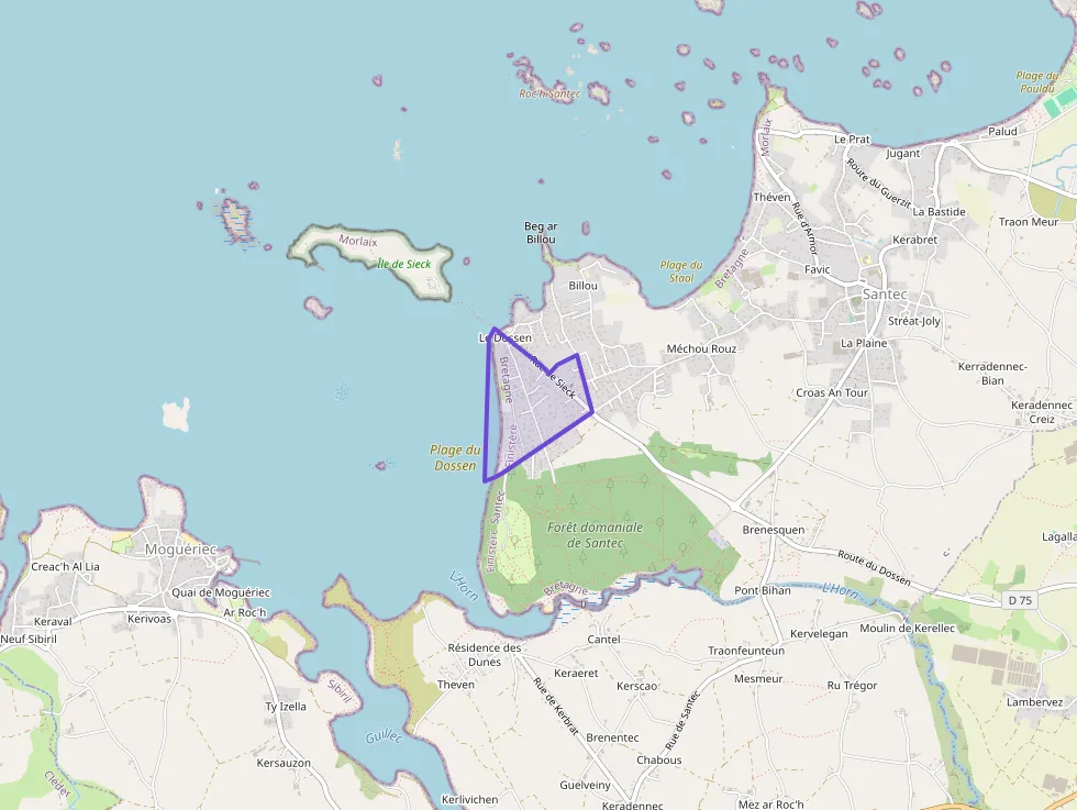 Maison 105 m² trois pièces à vendre à Santec