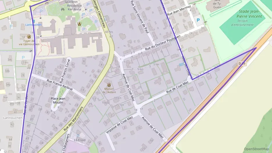 Maison 56 m² trois pièces à vendre à Landivisiau