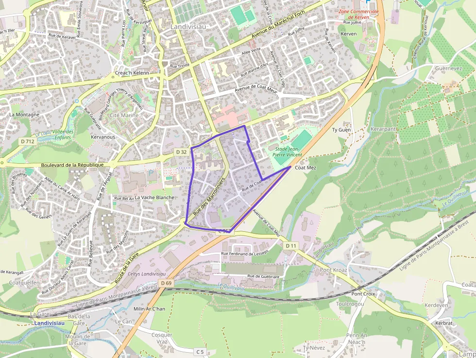 Maison 80 m² 5 pièces à vendre à Landivisiau