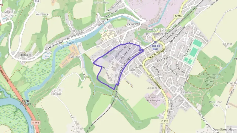 Maison 46 m² deux pieces à vendre à Pont-de-Buis-lès-Quimerch