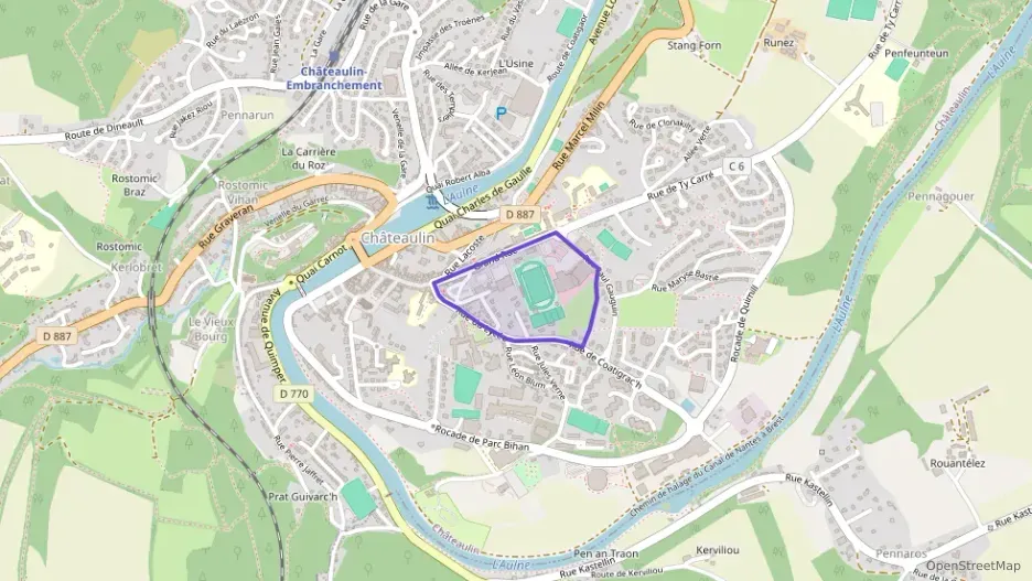 Maison 80 m² trois pièces à vendre à Châteaulin