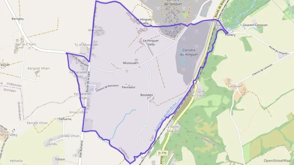 Maison 105 m² cinq pièces à vendre à Cast Maison 105 m² cinq pièces à vendre à Cast