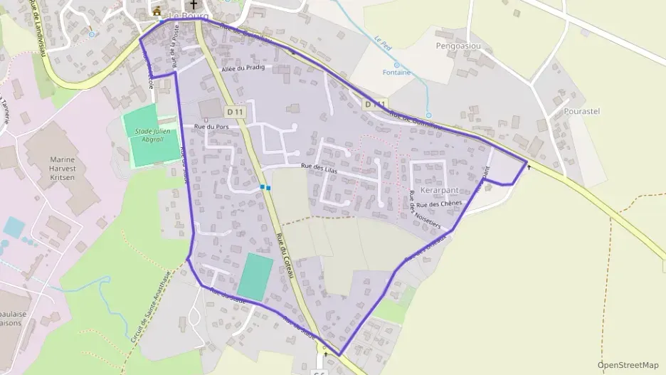 Maison 88 m² quatre pièces à vendre à Lampaul-Guimiliau