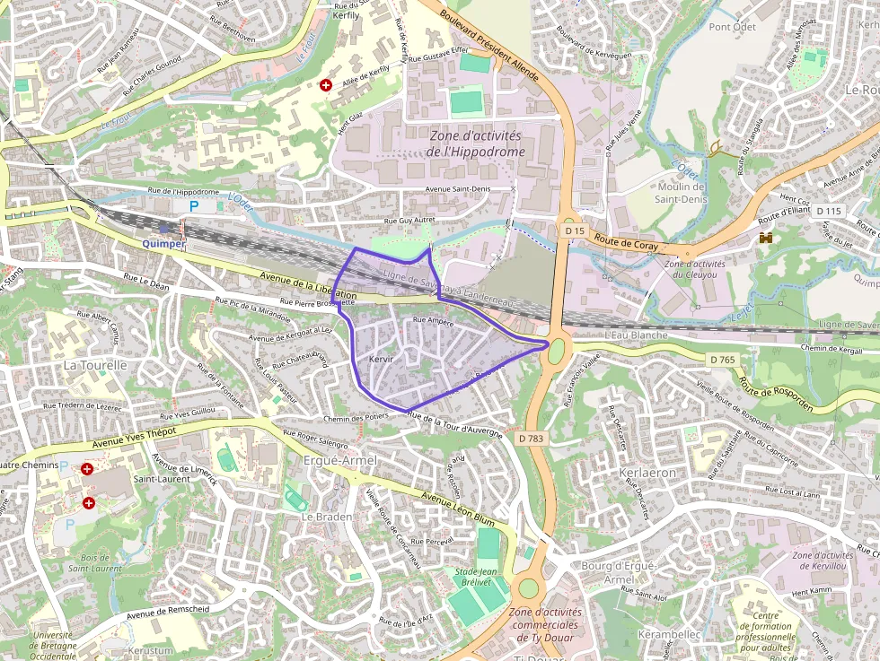 Maison 99 m² quatre pièces à vendre à Quimper