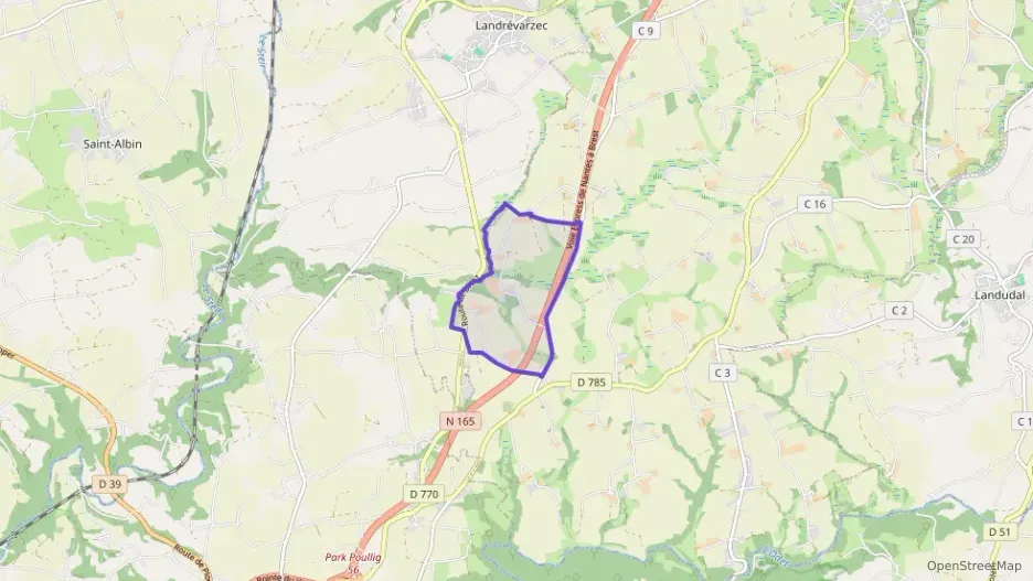 Maison 128 m² quatre pièces à vendre à Briec