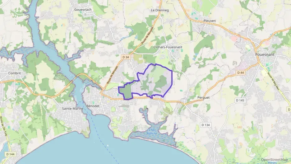 Maison 85 m² cinq pièces à vendre à Bénodet Maison 85 m² cinq pièces à vendre à Bénodet