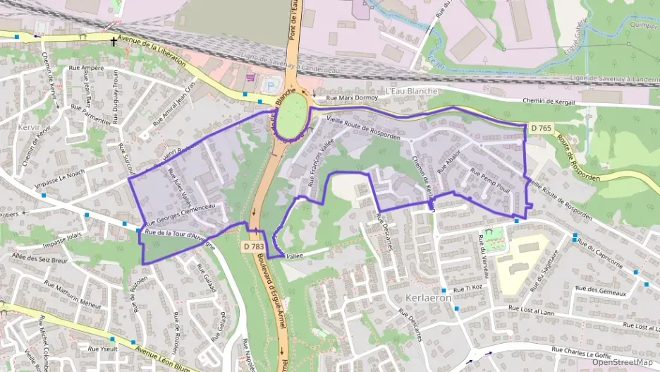 Maison 107 m² six pièces à vendre à Quimper Maison 107 m² six pièces à vendre à Quimper