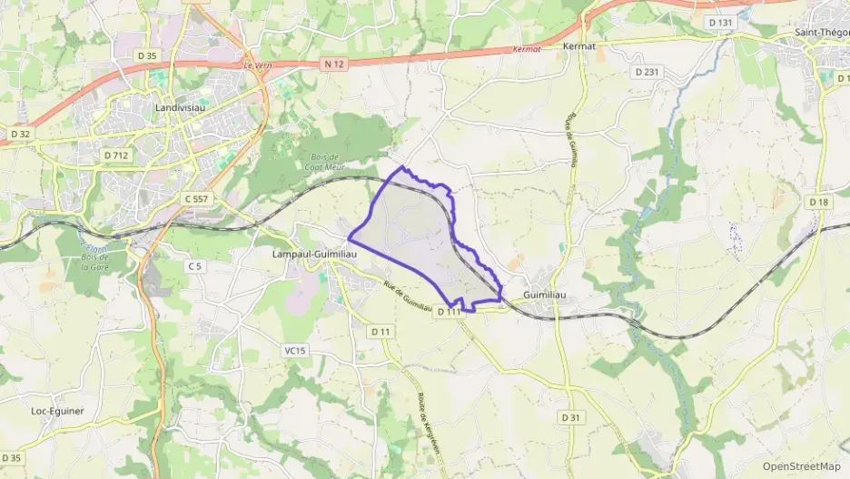 Maison 139 m² quatre pièces à vendre à Lampaul-Guimiliau