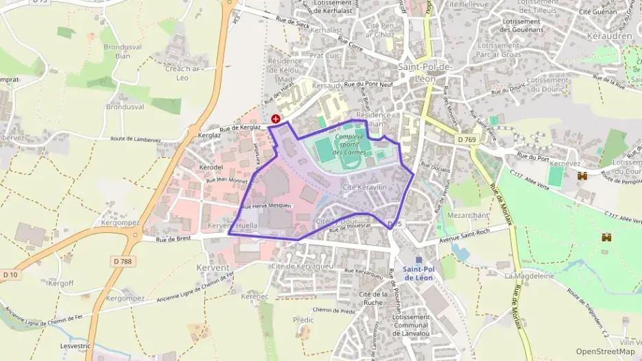 Maison 76 m² quatre pièces à vendre à Saint-Pol-de-Léon Maison 76 m² quatre pièces à vendre à Saint-Pol-de-Léon