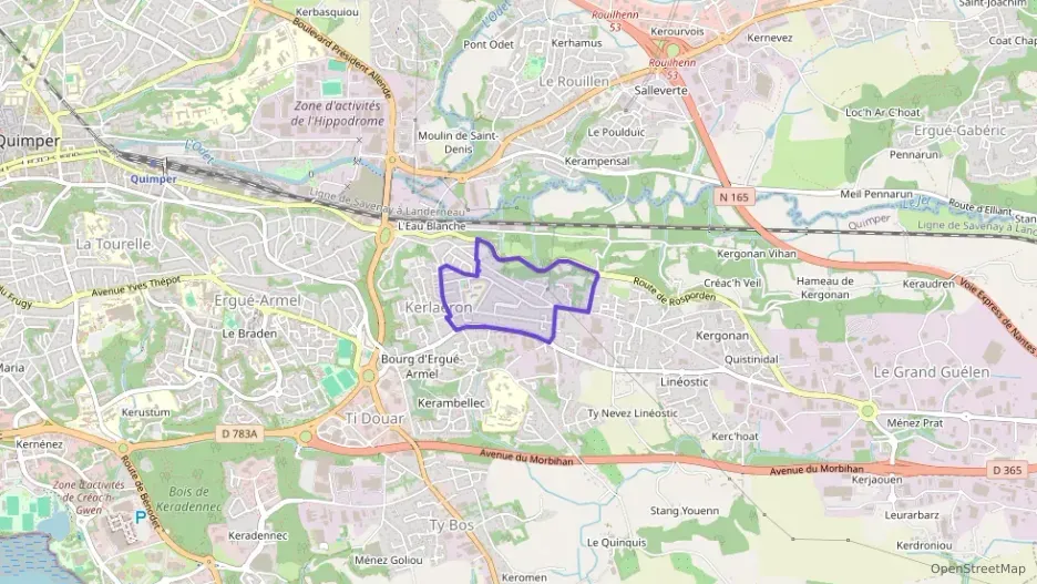 Maison 63 m² quatre pièces à vendre à Quimper